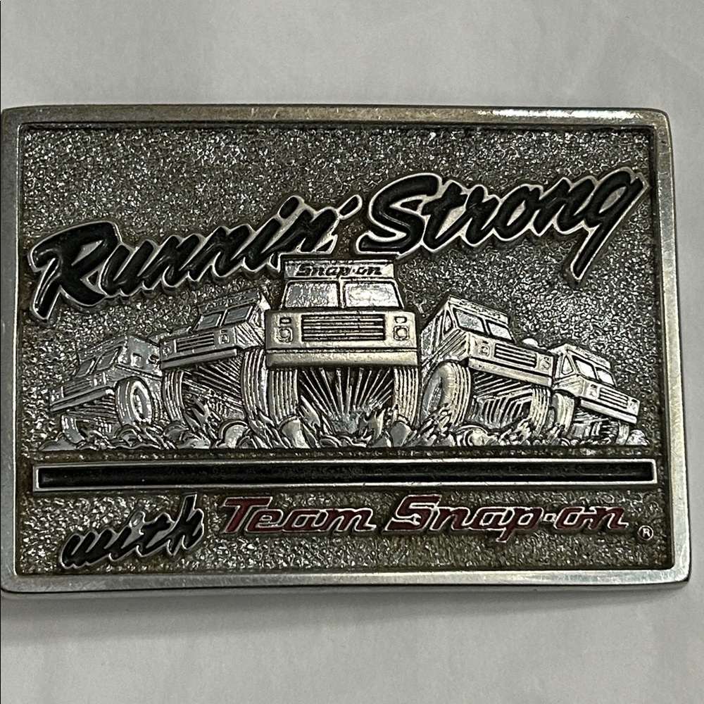 Snap-on Runnin' Strong Belt Buckle